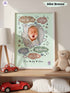 Personalized Baby “I Am” Cloud Poster – Christian Nursery Wall Art with Custom Photo & Bible Verses